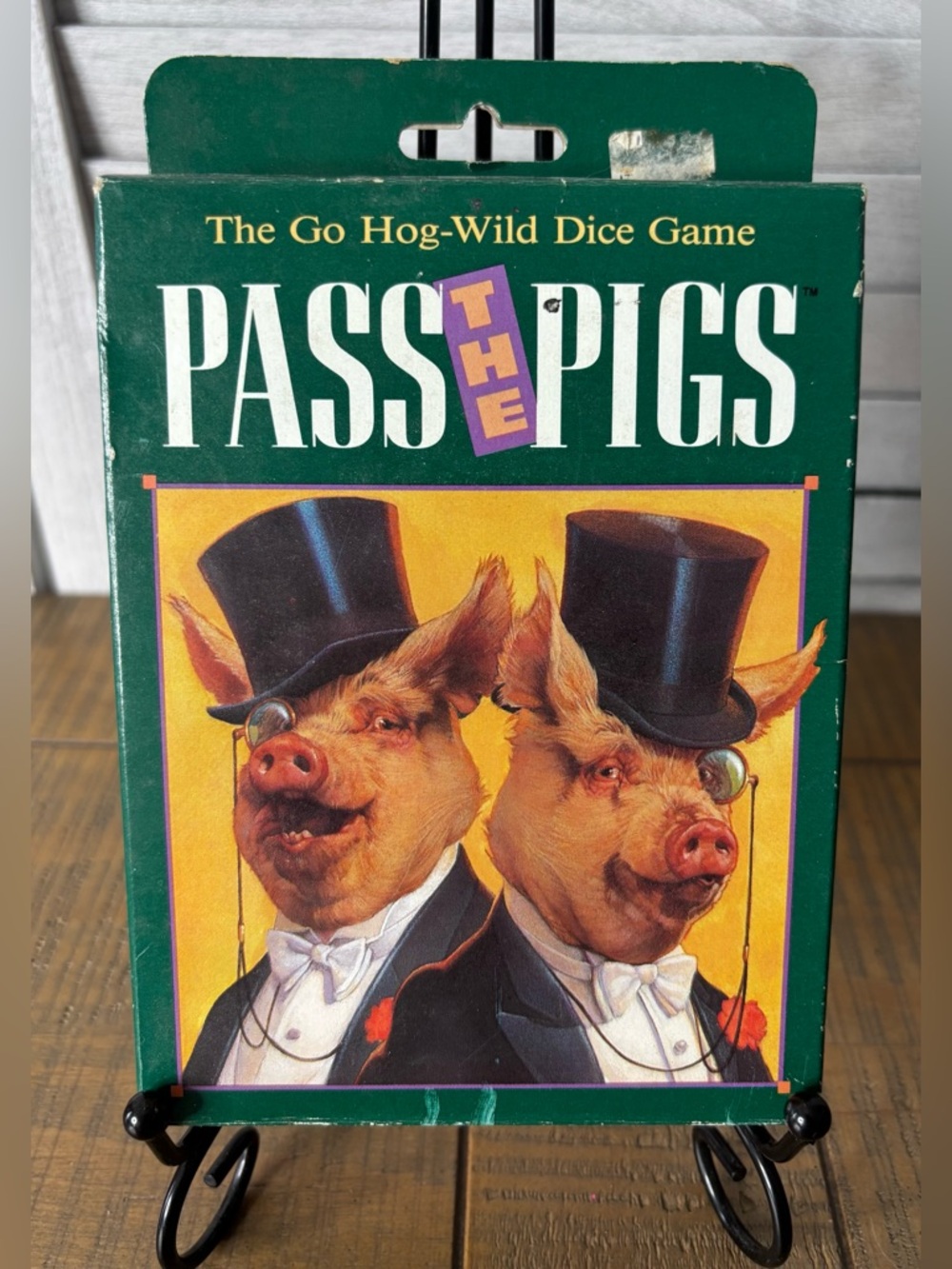 Vintage 1992 Pass The Pigs Dice Game Milton Bradley NEW Sealed